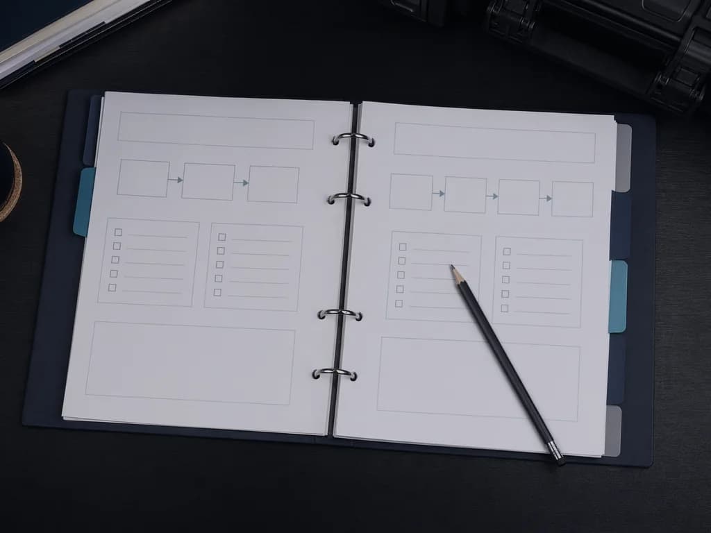 Runbook workspace for practical implementation planning
