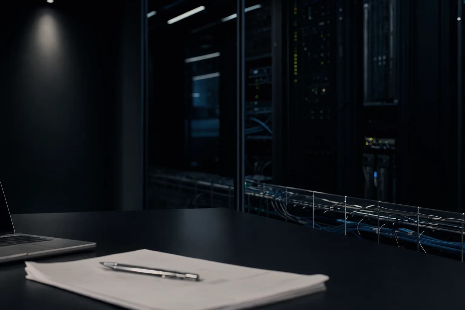 Enterprise operations room prepared for secure systems work