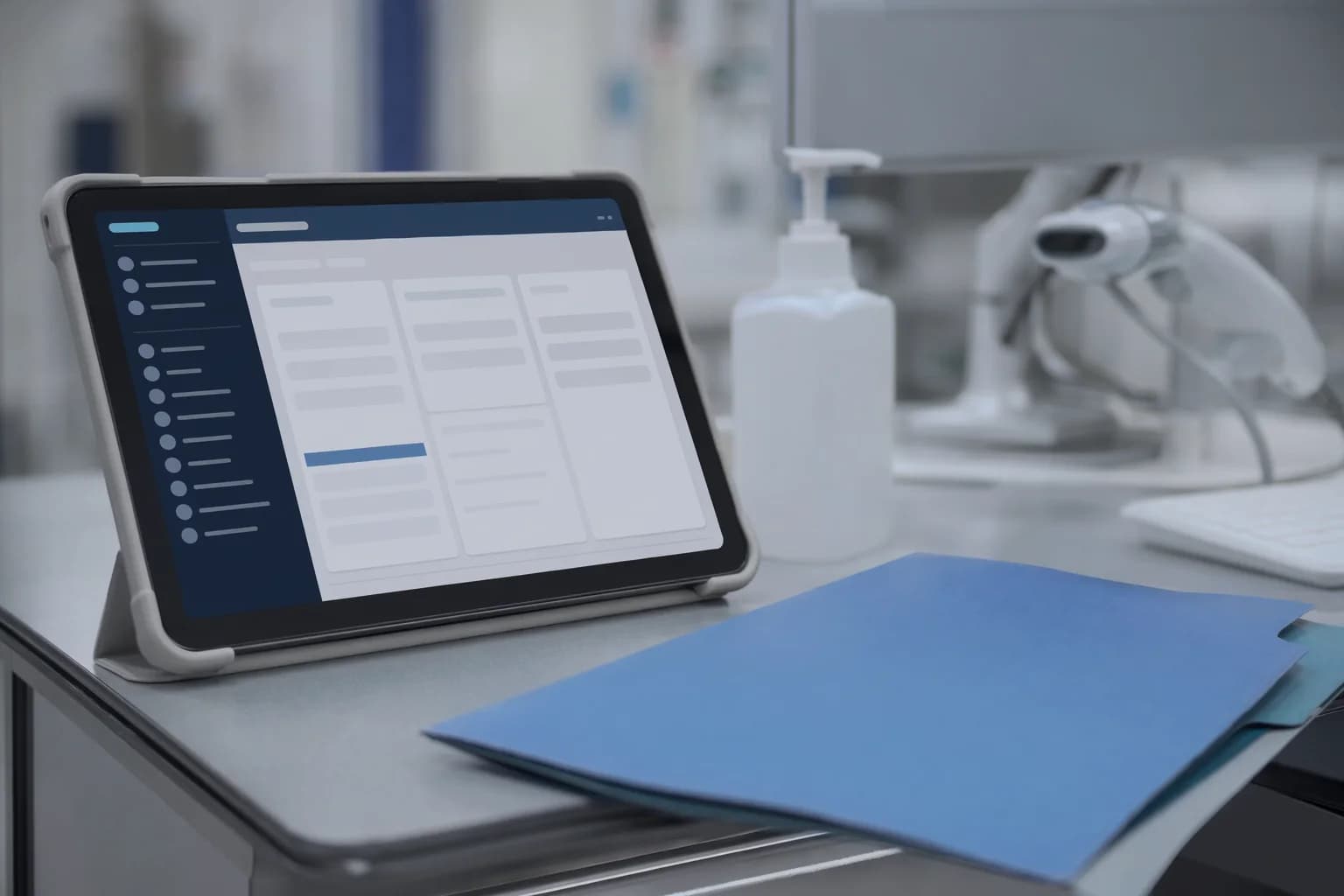 Healthcare IT workstation for protected service delivery