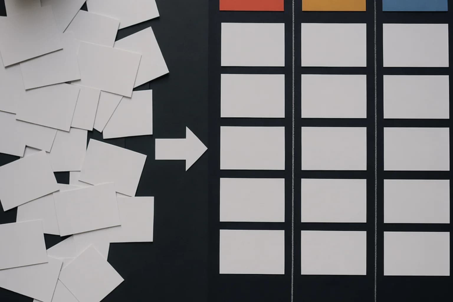 Risk remediation article image with findings sorted into action lanes